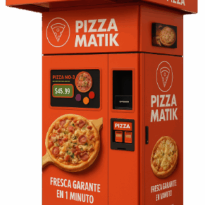 Distributeur pizza ecran 32 pouces