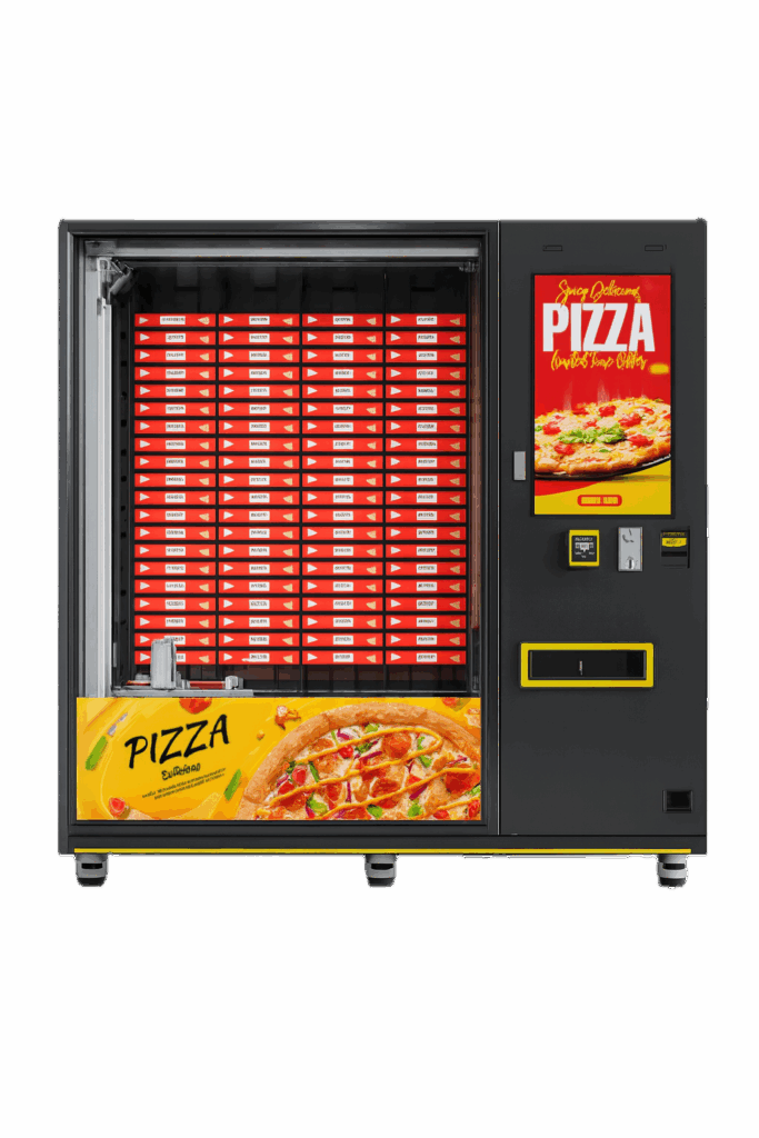 distributeur automatique de pizza fraîches